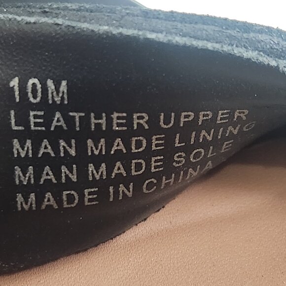 Gianni Bini Size 10 Ankle Tie Block Heel Black Suede Rhiaann Women's Sandals - Picture 12 of 12